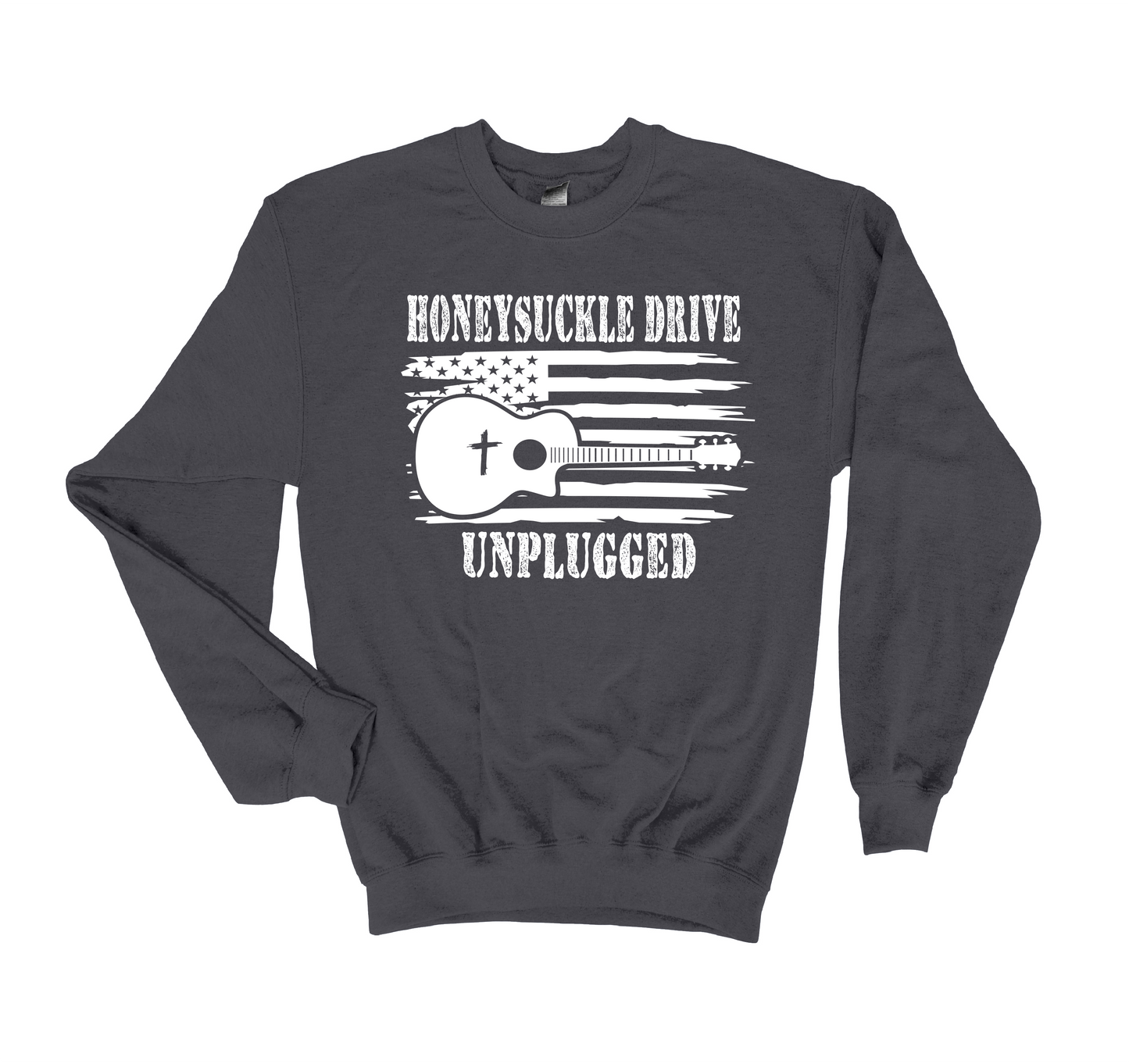 Honeysuckle Drive Unplugged Guitar Sweatshirt